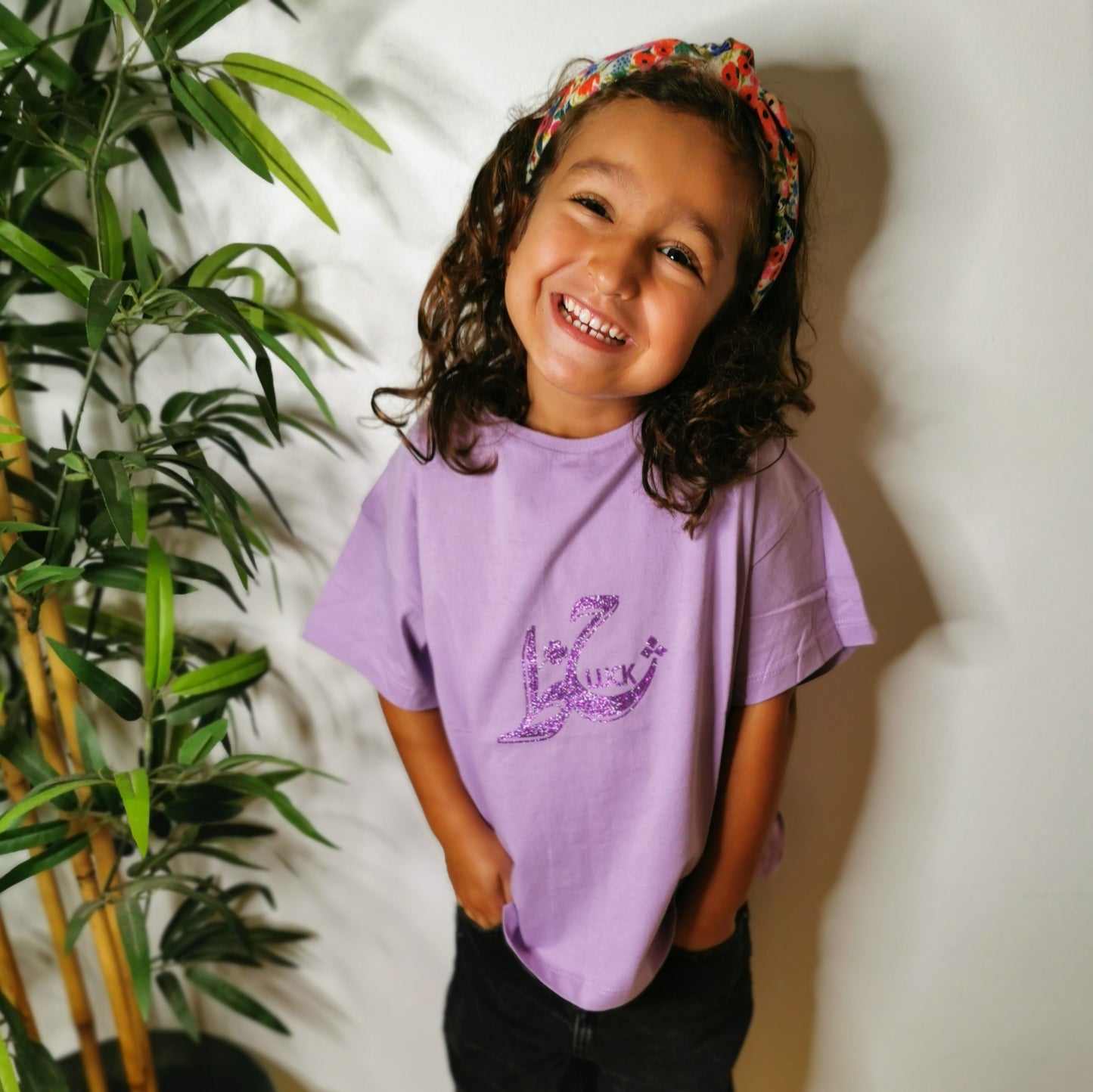 HADH / LUCK TEE- Lilas - KIDS